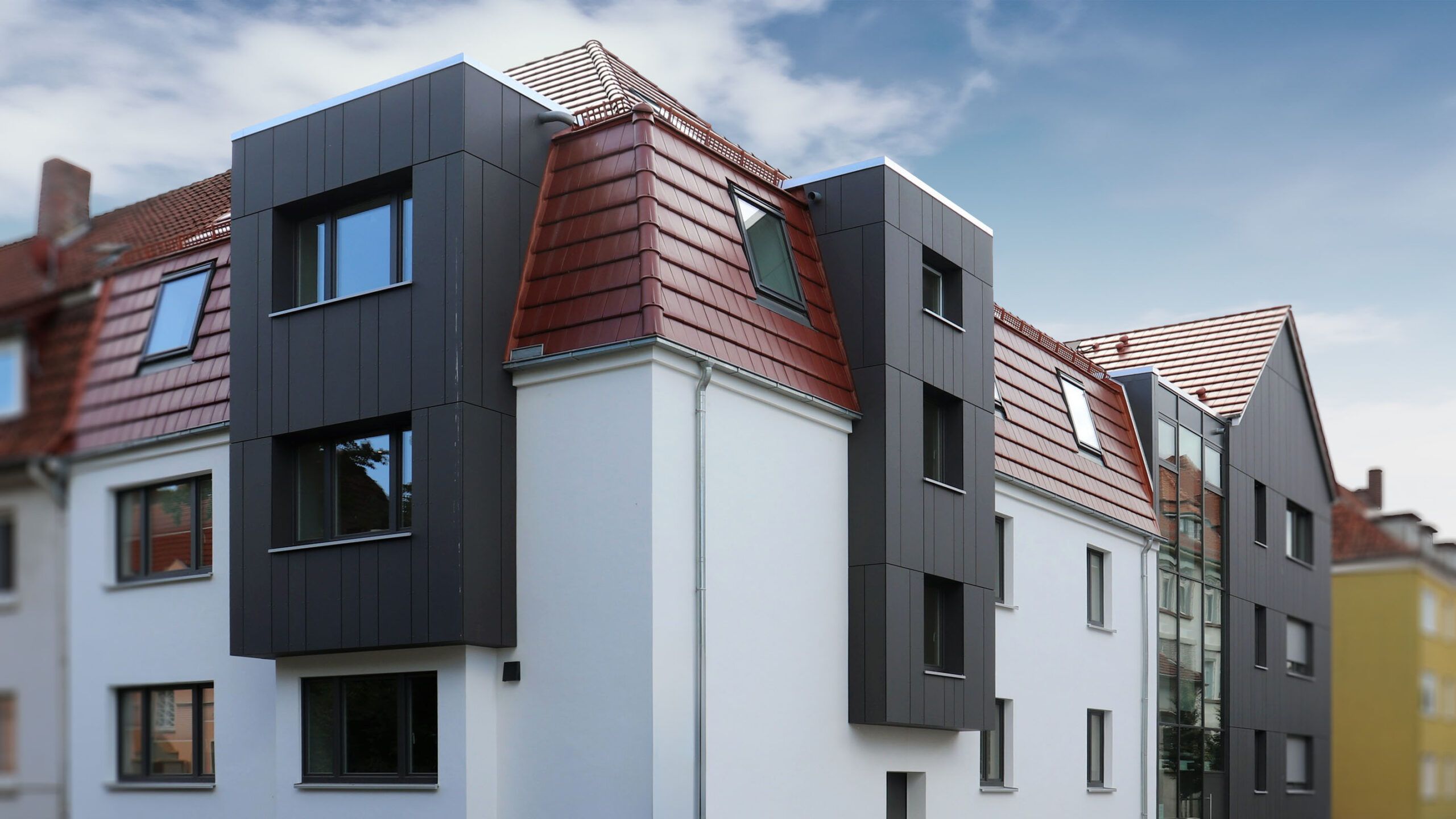 Außenaufnahme Bauzeit Architekten Büro