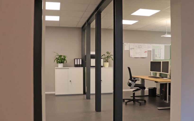 Innenaufnahme Bauzeit Architekten