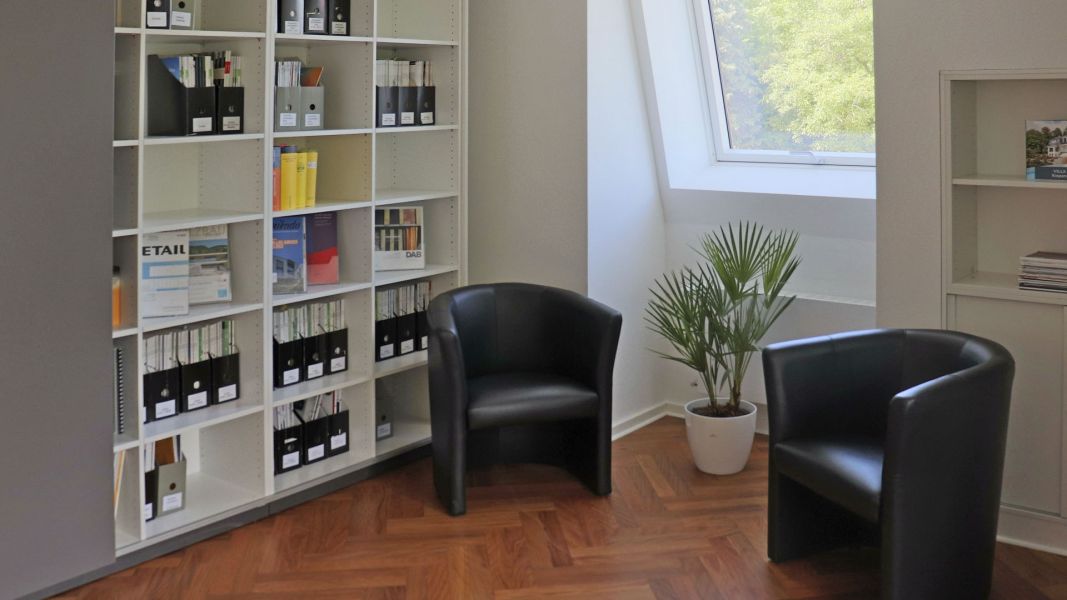 Innenaufnahme Bauzeit Architekten