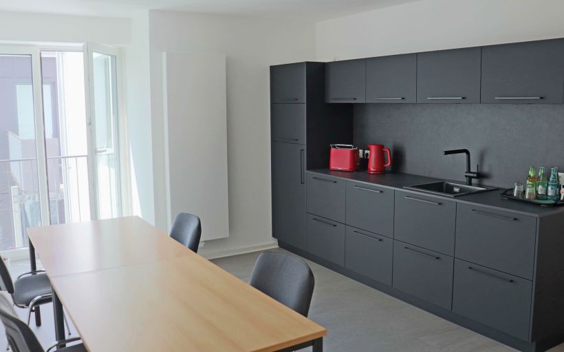 Innenaufnahme Bauzeit Architekten