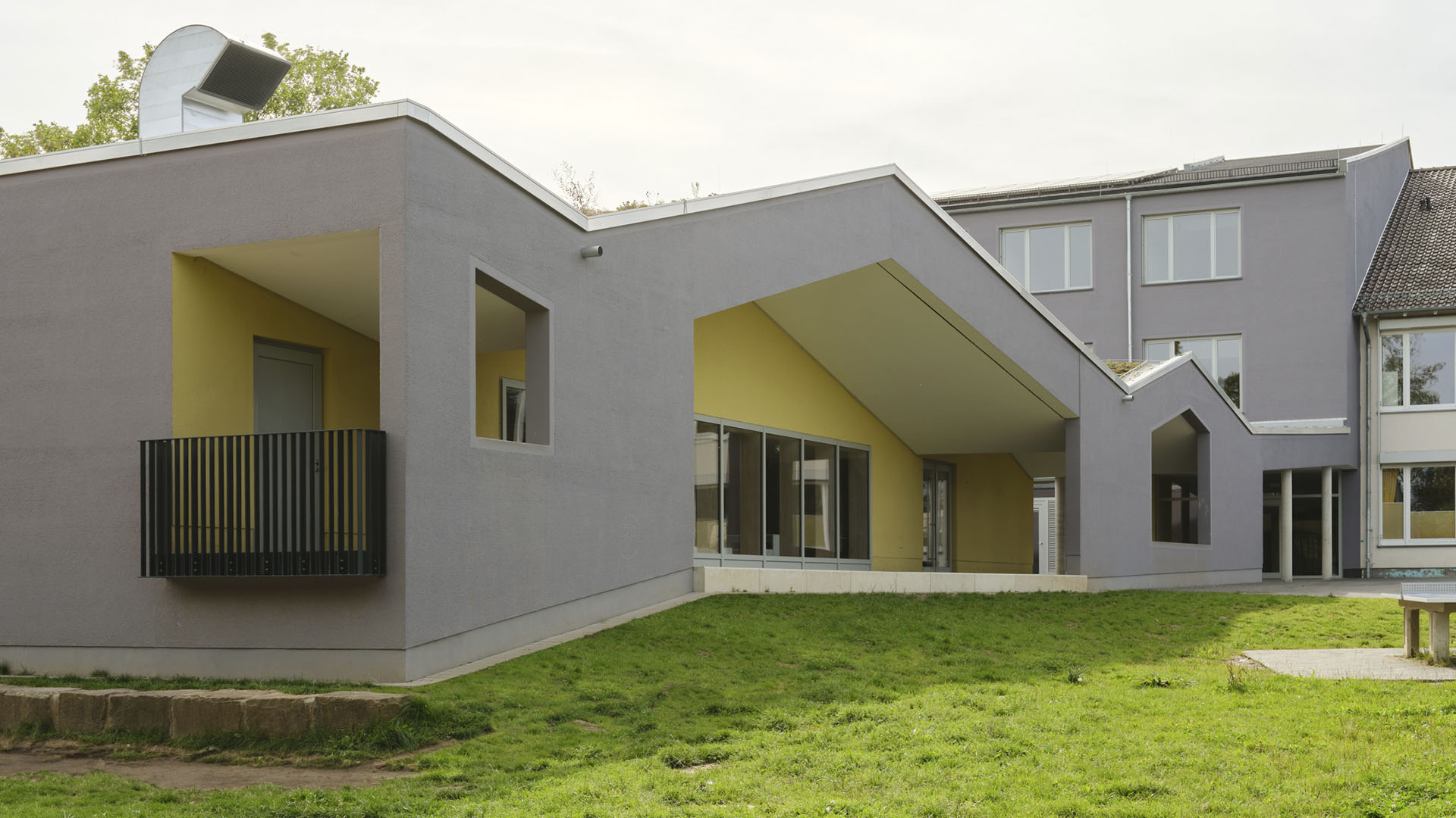Heidewegschule Bauzeit Architekten