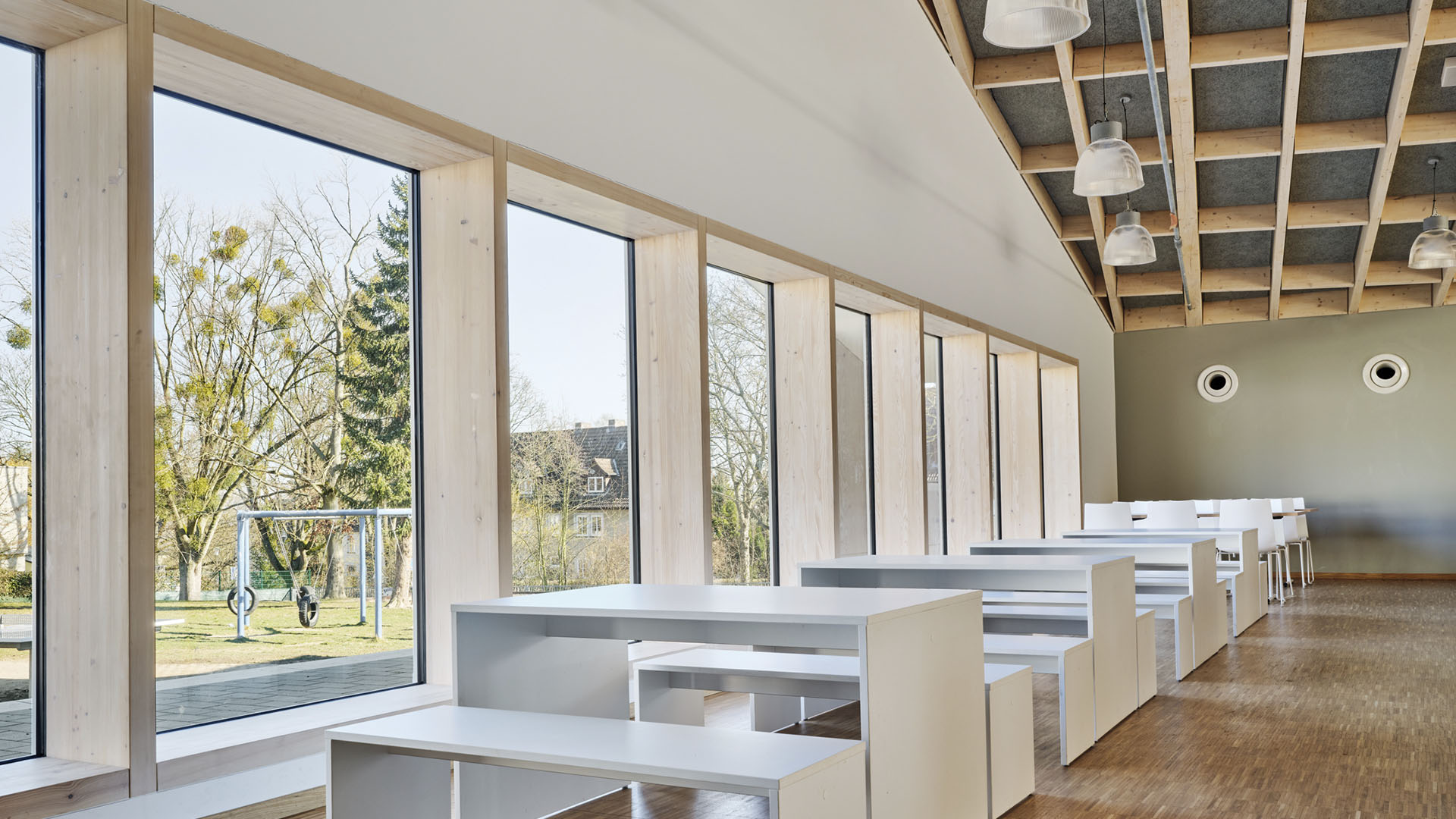 Heidewegschule Bauzeit Architekten
