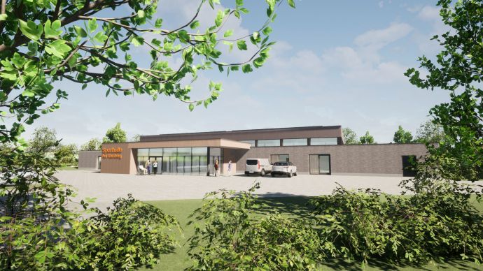 Turnhalle Lüdge | Bauzeit Architekten